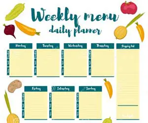 Food Plan for the Week