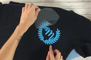 Monogram A Shirt With Vinyl