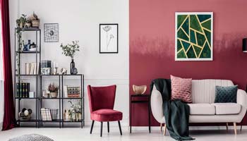 Two Tone Painting Ideas For Living Room