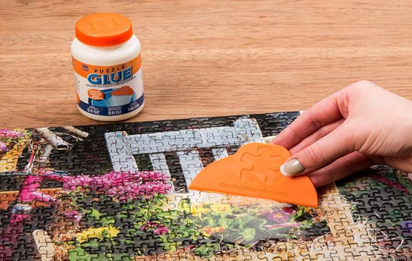 How To Glue A Puzzle?